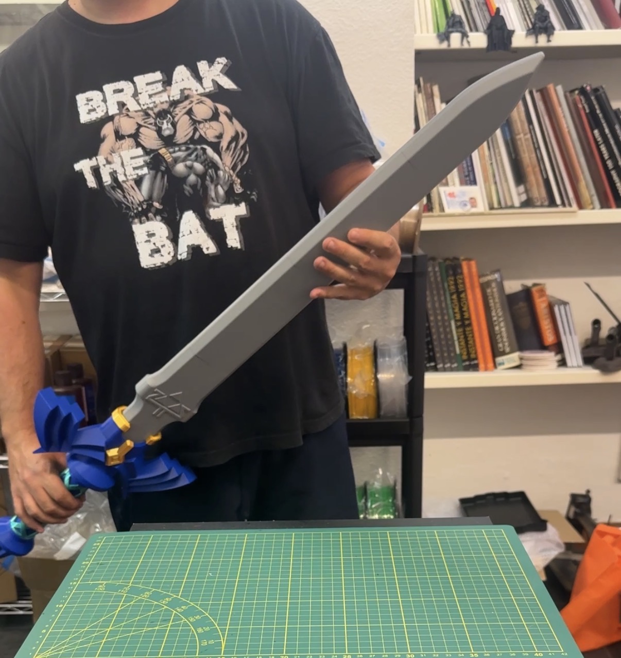 Master Sword Impresa en 3D